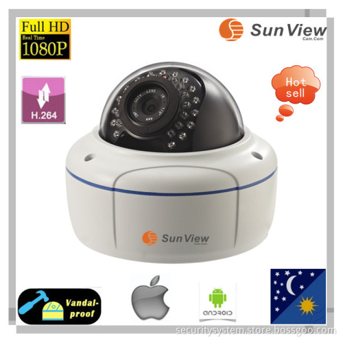 SunView SV-D20LPS 1080P P2P ONVIF low lux sony varifocal lens HD IR Dome Megapixel IP Camera system security